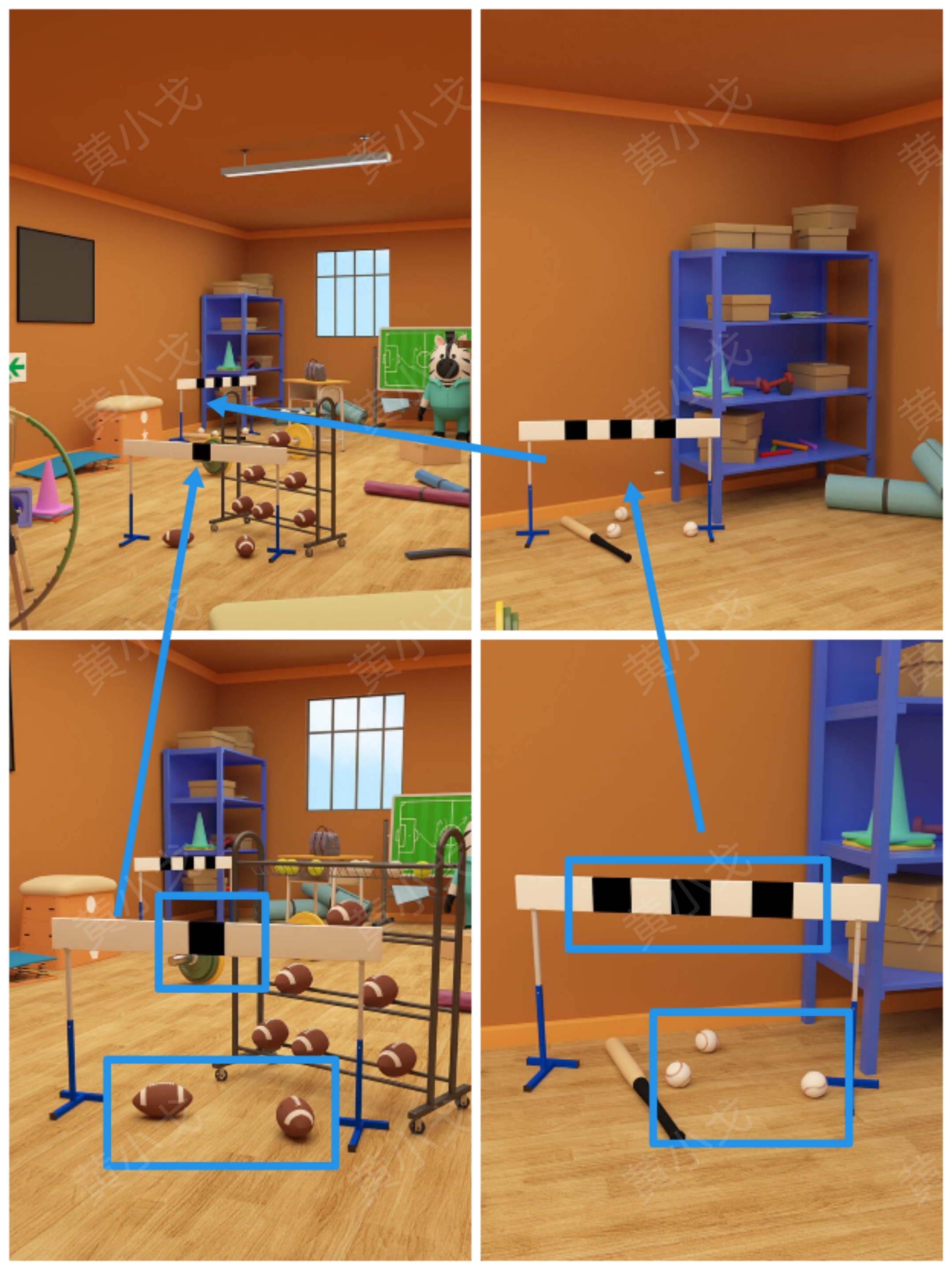 Escape Room：Gymnasium（密室逃脱：体育馆）攻略（二）