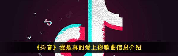 《抖音》我是真的爱上你歌曲信息介绍