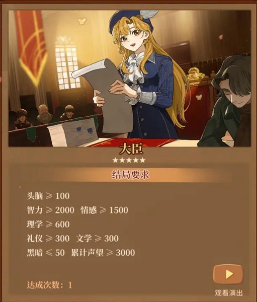 《火山的女儿》全结局达成攻略