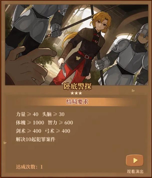 《火山的女儿》全结局达成攻略