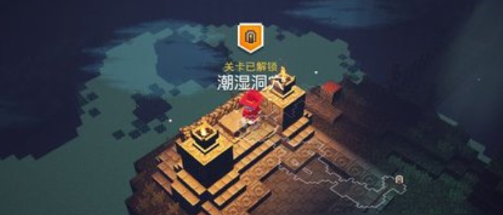 我的世界地下城沼泽隐藏关按钮7