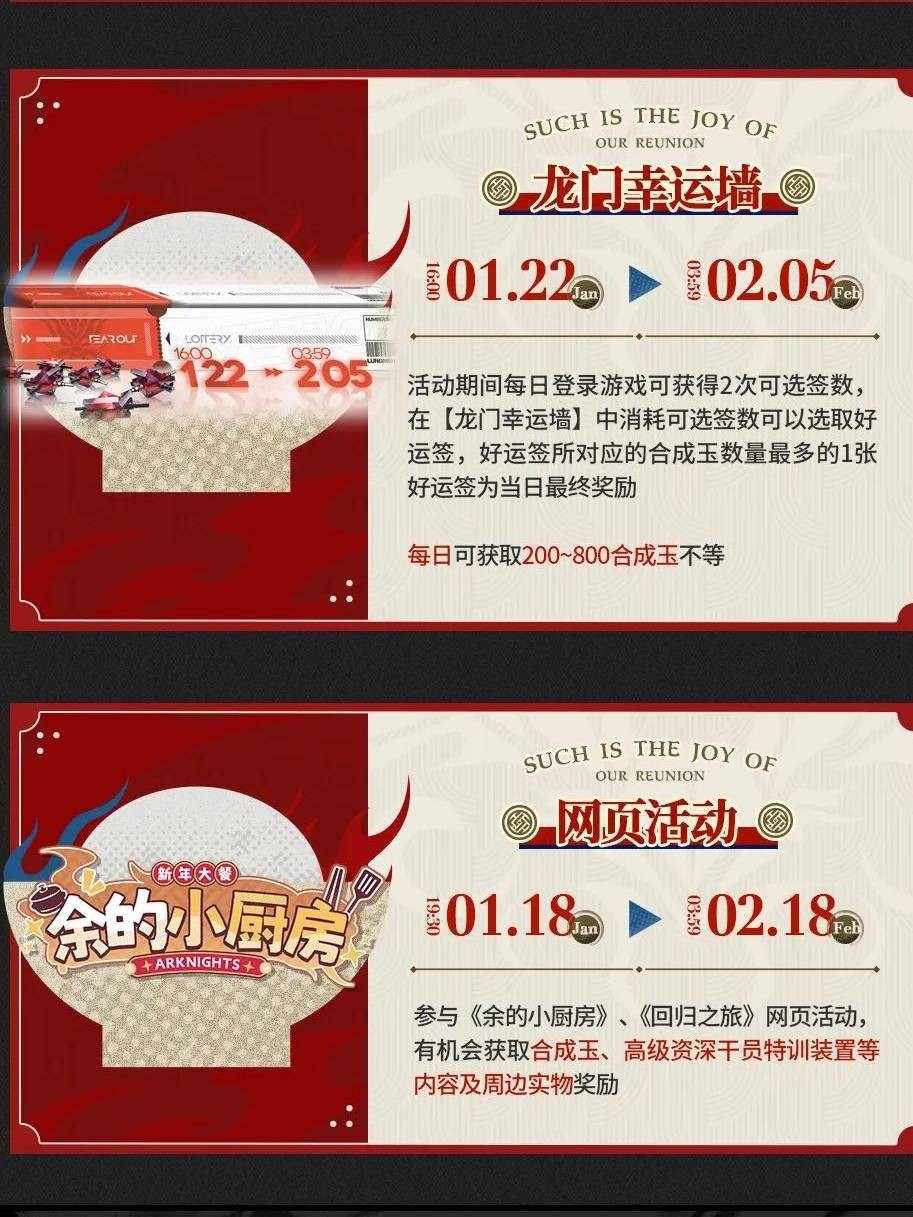 《明日方舟》2025春节福利活动奖励获取指南6