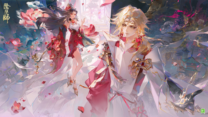 《阴阳师》2025情人节「情牵绮梦」系列皮肤预告：须佐之男「金戈长殷」、遥念烟烟罗「一梦芳华」