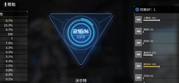 艾塔纪元同步率怎么加点
