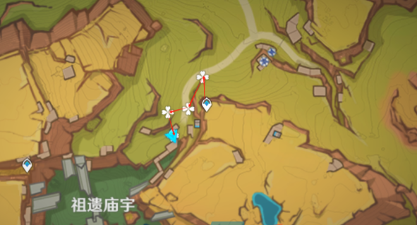 《原神》5.0青蜜莓采集路线介绍