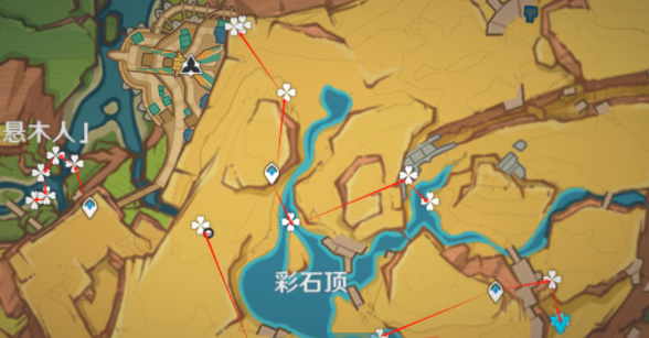 《原神》5.0青蜜莓采集路线介绍