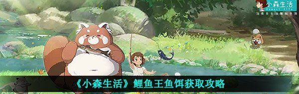 《小森生活》鲤鱼王鱼饵获取攻略