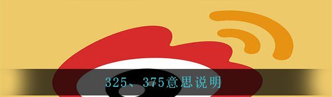 325、375意思说明