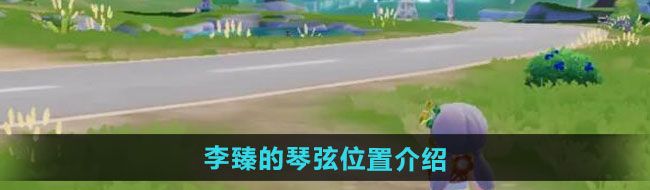 《心动小镇》李臻的琴弦位置介绍