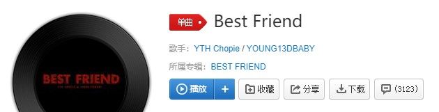 《抖音》Best Friend歌曲信息介绍