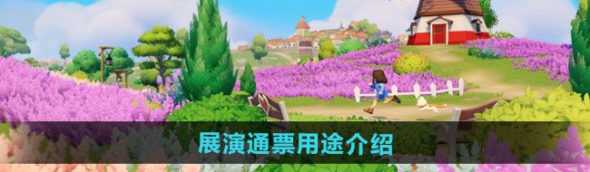 《心动小镇》展演通票用途介绍