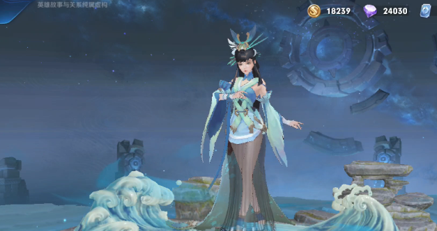 《王者荣耀》西施江南少女皮肤欣赏